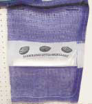 Purple Seafood Bags